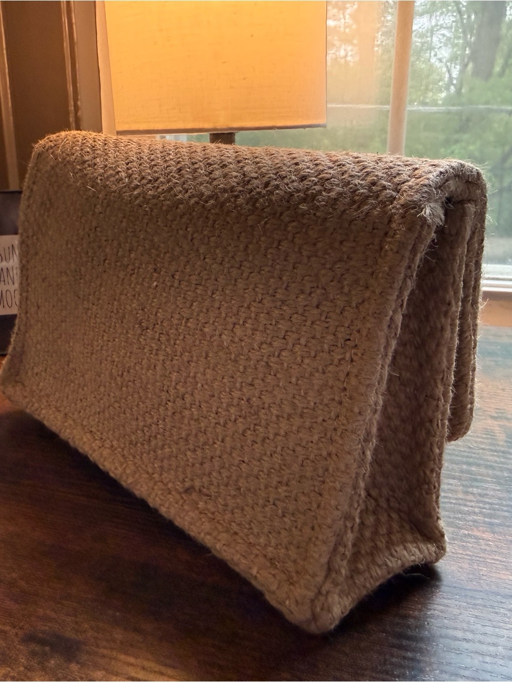 Dior Beige Knitted Logo Pouch - Picture 3 of 5
